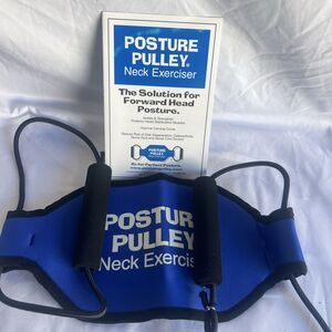 Posture Pulley Neck Exerciser The Solution For Forward Head Posture New NIOB